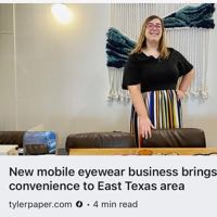 Express Eyewear - featured in the Tyler Paper